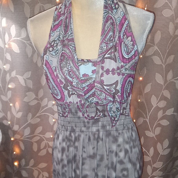 Si Rou Small Multi Color Maxi Dress - Picture 2 of 4